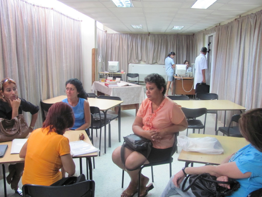 Actividad metodológica del CNICM en el Hospital Héroes del Baire. 2010