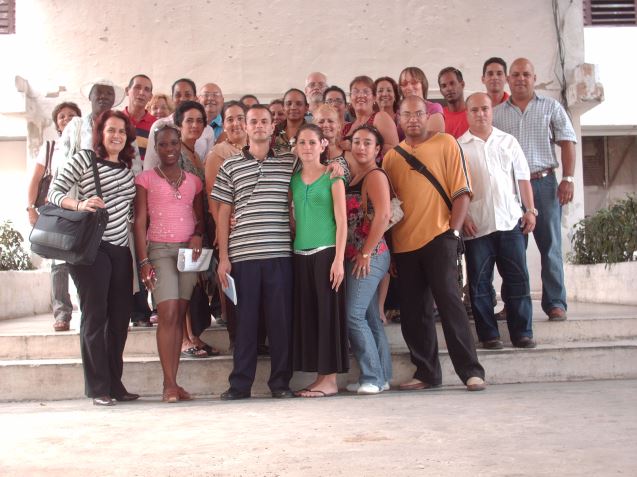 Taller del proyecto de facilitadores en la Universidad de Camagüey. 2010