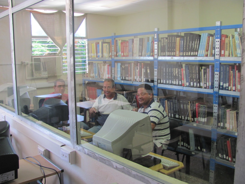 Biblioteca del policlínico de Jagüey Grande. 2011