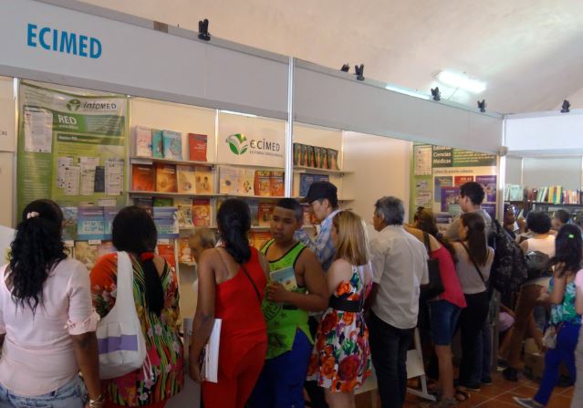 Participación de ECIMED en la Feria del Libro. 2017
